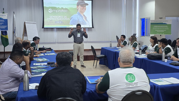 Empretec Rural chega à metade e impulsiona jornada de líderes do cooperativismo agro no Amazonas